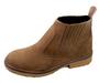 Imagem de Bota em couro botina solado tratorado costurado botinha marca campolina calçado resistente barato