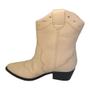 Imagem de Bota Fem Sua Cia Country Western Bico Fino Bege Areia 8309.14717