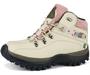 Imagem de Bota Feminina Adventure Cor Gelo Cano Baixo ref 100