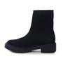 Imagem de Bota Feminina Bebecê Cano Baixo Knit Preta - T2422