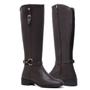 Imagem de Bota Feminina Cano Alto Gmm Shoes Montaria Moderna Conforto 11080