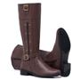 Imagem de Bota Feminina Cano Longo Leve Conforto Moderna Gmm Shoes 11079