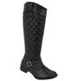 Bota Feminina Cano Longo Montaria Bordado Sofisticado Vegana - TNS Imagem de Bota Feminina Cano Longo Montaria Bordado Sofisticado Vegana