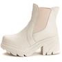 Imagem de Bota Feminina com Elásticos Laterais e Sola Grossa Pettinari 6729 Couro Legítimo: Design Moda