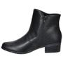 Imagem de Bota Feminina Comfortflex Cano Curto Preta Classica 2386302