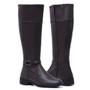 Imagem de Bota Feminina Coturno Cano Alto com Ziper Confortável Gmm Shoes