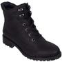 Imagem de Bota feminina coturno cano curto mooncity 72123