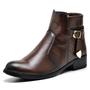 Imagem de Bota Feminina Coturno Montaria Dandara Cano baixo Fivela  BT 207