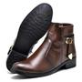 Imagem de Bota Feminina Coturno Montaria Dandara Cano baixo Fivela  BT 207