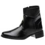 Imagem de Bota Feminina Coturno Siroco Preto 6031 Modinha Luxo