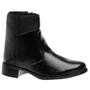 Imagem de Bota Feminina Coturno Siroco Preto 6031 Modinha Luxo