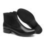 Imagem de Bota Feminina Couro Elástico com Zíper Lateral Metropolitan