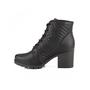 Imagem de Bota Feminina Dakota Coturno Salto Alto Cano Curto G9602 Preto