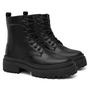 Imagem de Bota Feminina Forms com Cadarço Tratorada - Estilo e Conforto para Qualquer Ocasião 0100