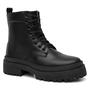 Imagem de Bota Feminina Forms com Cadarço Tratorada - Estilo e Conforto para Qualquer Ocasião 0100