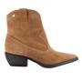 Imagem de Bota Feminina Giulia Domna Western Cano Baixo Marrom 153010