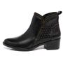 Imagem de Bota Feminina Linha Couro Premium Salto 6715 Conforto Cor Preto