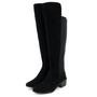 Imagem de Bota Feminina Montaria De Camurça Com Elástico Neoprem