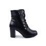 Imagem de Bota Feminina Mooncity Cano Baixo Preta - 73171