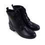 Imagem de Bota Feminina Mooncity Coturno Preta - 7230