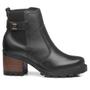 Imagem de Bota Feminina Pegada Chelsea Levels em Couro Preto