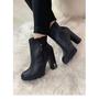 Imagem de Bota Feminina Ramarim Cano Curto Fivela Ankle 2360101 Preto