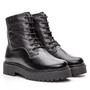 Imagem de Bota Feminina Rocket Lara 3850 Couro Coturno Casual Elegante Confortável