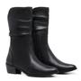 Imagem de Bota Feminina Sanfonada Ref.: 3900 Preto Julia