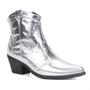 Imagem de Bota Feminina Texana Bordada Western Country Cano Curto Luxo