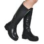 Imagem de Bota Feminina Via Marte Montaria Tratorada Preto