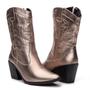 Imagem de Bota Feminina Western Country Texana Bico Fino Rodeio Couro 4500