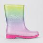 Imagem de Bota Galocha Barbie Infantil Colorful Feminino - Grendene Kids