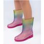 Imagem de Bota Galocha Infantil Grendene Barbie Colorful Moda 23097