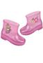 Imagem de Bota Galocha Menina Infantil Luelua Flor E Urso 44081 Rosa