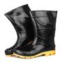 Imagem de Bota Galocha Pvc Impermeável Segurança Limpeza Motoboy Chuva