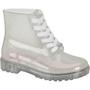 Imagem de Bota Infantil Feminina Coturno Molekinha Pvc Glitter 2176200