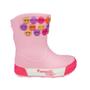 Imagem de Bota Infantil Feminina Pampili Happy Glee Galocha Rosa 7080