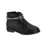 Imagem de Bota Infantil Feminina Strass Preto Molekinha