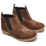 Imagem de Bota Infantil Modelo Chelsea Bordado Cla Cle - M236 - Terra