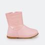 Imagem de Bota Infantil Pampili Rubi Com Bordado Rosa Glace 141.055