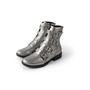 Imagem de Bota Leci Cano Curto Salto Baixo Pewter