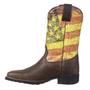 Imagem de Bota Masculina Bico Quadrado Malboro Castanho Cow Way 36687