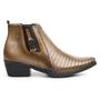 Imagem de Bota Masculina Calprado Country Bico Fino com Salto Couro