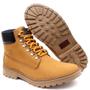 Imagem de Bota Masculina Canastra Amarela Fork Casual Cano Longo