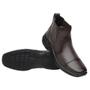 Imagem de Bota Masculina Cano Couro Médio Social Casual Elástico