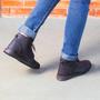 Imagem de Bota Masculina Casual Hencco Coturno Cano Baixo Confortavel Com Ziper