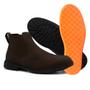 Imagem de Bota Masculina Chelsea Hencco Botina Confortavel Resistente Dia a Dia Kit Com Palmilha