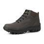 Imagem de Bota Masculina Coturno Couro  Adventure Trilha West World Marrom Estiloso e Resistente