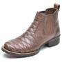 Imagem de Bota Masculina Country Silva&ampSilva 033S Couro Marrom Confort Top