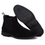 Imagem de Bota Masculina Couro Camurça Botina Chelsea Country Conforto